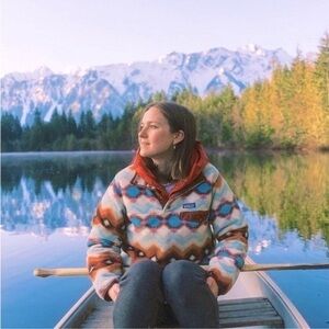Patagonia Synchilla Snap-T Fleece Pullover Jacket Timber Twist Aztec Size XS
